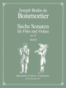 6 Sonaten op.51 Band 2 (Nr.4-6) für Flöte und Violine Spielpartitur