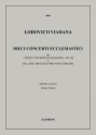 10 concerti ecclesiastici per coro misto e organo partitura (it)