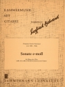 Sonate e-Moll fr Oboe (Fl) und Gitarre