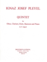 Quintett C-Dur fr Oboe, Klarinette, Horn, Fagott und Klavier