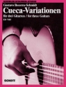 Cueca-Variationen fr 3 Gitarren (auch chorisch) Partitur und Stimmen