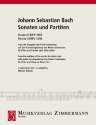 Sonaten und Partiten Band 2 BWV1003-1004 für Flöte und Klavier oder Flöte allein