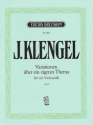 Variationen ber ein eigenes Thema op.15 fr 4 Violoncelli 4 Stimmen