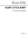 Sleep little baby for satb choir score (en)