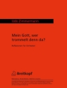 Mein Gott, wer trommelt denn da (1985) - Reflexionen fr Orchester Partitur