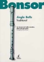 Jingle Bells for descant and treble recorders, piano and percussion 4 parts