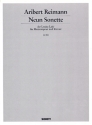 9 Sonette der Louize Lab fr Mezzosopran und Klavier