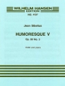 Humoreske Nr.5 op.89,3 fr Violine und Klavier