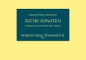 6 Sonaten im Kanon fr 2 Flten (Violinen)