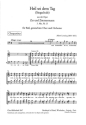 Heil sei dem Tag aus 'Zar und Zimmermann' fr B solo, SATB Chor und Orchester Chorpartitur