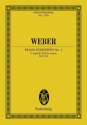 Konzert C-Dur op.11 WEVN9 fr Klavier und Orchester Studienpartitur