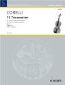 12 Triosonaten op.1 Band 2 (Nr.4-6) fr 2 Violinen und Bc Partitur und 3 Stimmen