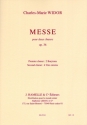 Messe op.36 pour 2 choeurs et 2 orgues partition