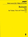 Trio fr Violine, Viola und Violoncello Studienpartitur