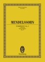 Sinfonie Nr.2 op.52 fr Soli, Chor und Orchester Studienpartitur