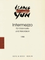 Intermezzo für Violoncello und Akkordeon Partitur und Stimme