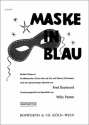 Maske in Blau groes Potpourri fr Mnnerchor und Klavier (Orchester) (Tenor solo ad lib) Klavierpartitur
