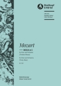 Missa C-Dur KV167 fr Chor und Orchester Klavierauszug (la)