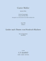 Lieder nach Texten von Friedrich Rckert fr Singstimme und Klavier