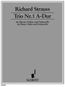 Trio Nr. 1 A-Dur o. Op. AV. 37 fr Klaviertrio Partitur und Stimmen