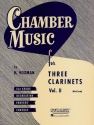 Chamber Music vol.2 (medium) for 3 clarinets score