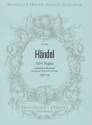 Salve Regina HWV241 fr Sopran, Streicher und Orgel Partitur