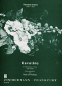 Cavatine fr Flte (violine, horn) und Klavier Schmalfuss, Peter, ed