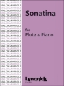 Sonatina op.19 for flute and piano
