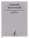 Konzertmusik op. 48 fr Solo-Bratsche und greres Kammerorchester Klavierauszug mit Solostimme