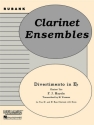 Divertimento in Eb for 3 clarinets score and parts