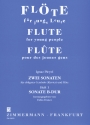 Sonate B-Dur fr obligates Cembalo (Klavier) und Flte