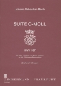 Suite c-Moll BWV997 fr Flte, 2 Violinen und Bc, Stimmen