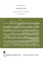 Quartett D-Dur op.93 fr Flte und Streichtrio Partitur und Stimmen