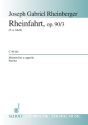 Rheinfahrt op.90,3 fr Mnnerchor a cappella Partitur