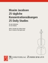 25 tgliche Konzentrationsbungen fr den Violinisten Band 2 Technik der rechten Hand
