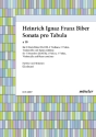 Sonata pro tabula a 10 fr 5 Flten, 2 Vl, Va und Bc Partitur und Stimmen