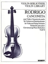 Canoneta A-Dur fr Violine und Streichorchester Klavierauszug mit Solostimme