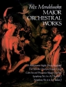 Major orchestral Works full score
