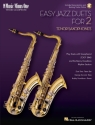 Music minus one Tenor Sax easy jazz duets for 2 tenor saxs and rhythm section