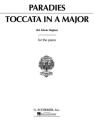 Toccata A Major for piano