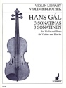 3 Sonatinen op. 71/1-3 fr Violine und Klavier