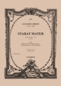Stabat mater prima versione G532 für Sopran und Streicher Partitur