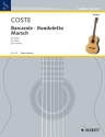 Barcarole, Rondoletto und Marsch fr Gitarre