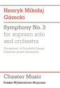 Symphony no.3 op.36 for soprano solo and orchestra study score