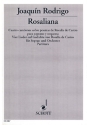 Rosaliana fr Sopran und Kammerorchester Partitur