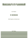 9 Songs for voice and piano (en/dn)