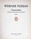 Concertino für Klarinette und Streichorchester mit Trompete in B Partitur