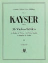 36 Violinetden op.20 Band 2 (Nr.13-24) fr Violine