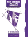 First Repertoire Pieces fr Tenor-Saxophon und Klavier