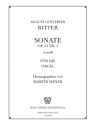 Sonate a-Moll Nr.3 op.23 fr Orgel